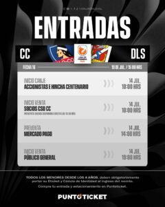 Así se llevará a cabo el proceso de venta de entradas para Colo-Colo vs La Serena