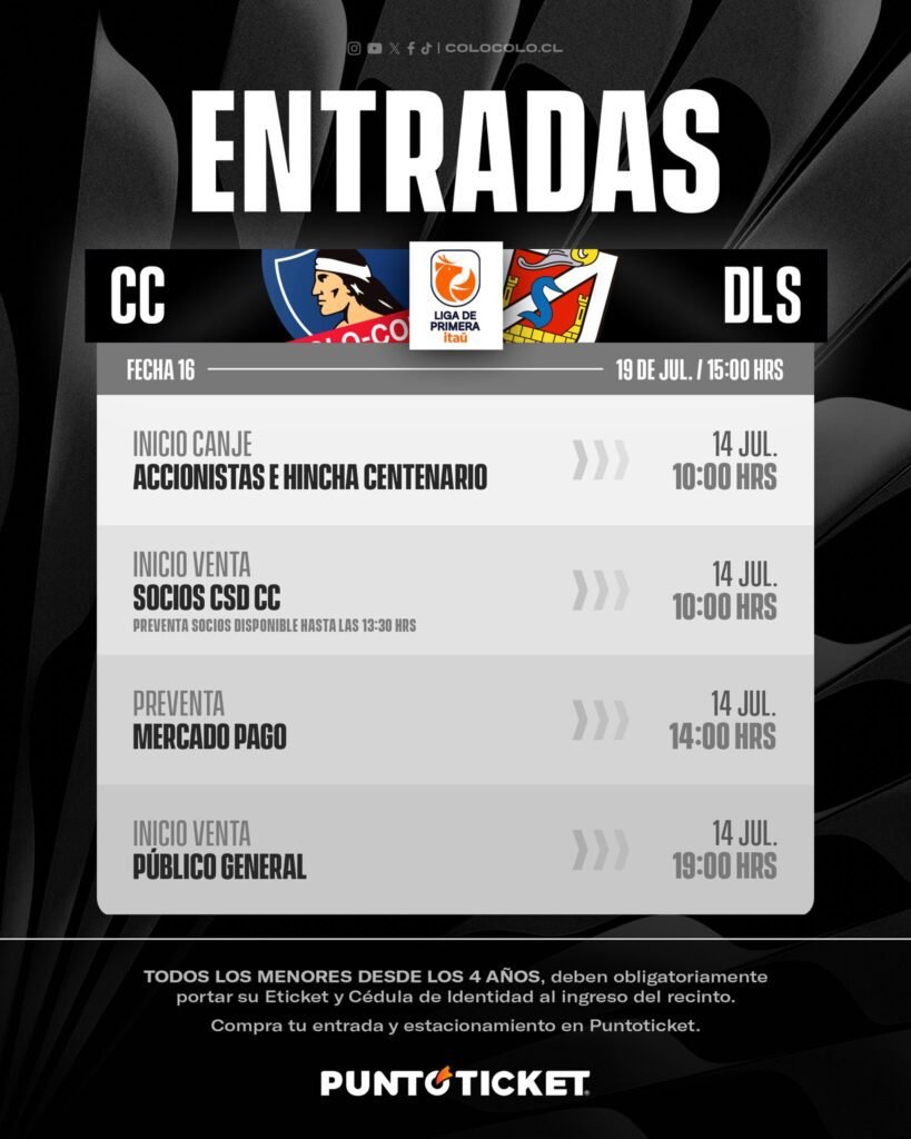 Revisa fechas y horarios de venta de entradas para el inicio de la ...