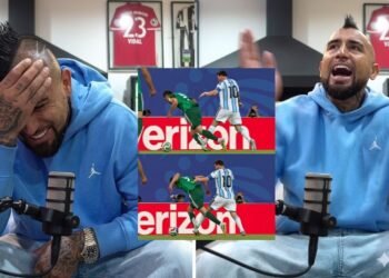 Arturo Vidal enloquece con Messi y olvida una polémica falta del argentino